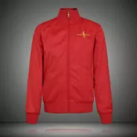 giacca polo by ralph lauren jacket double use rouge